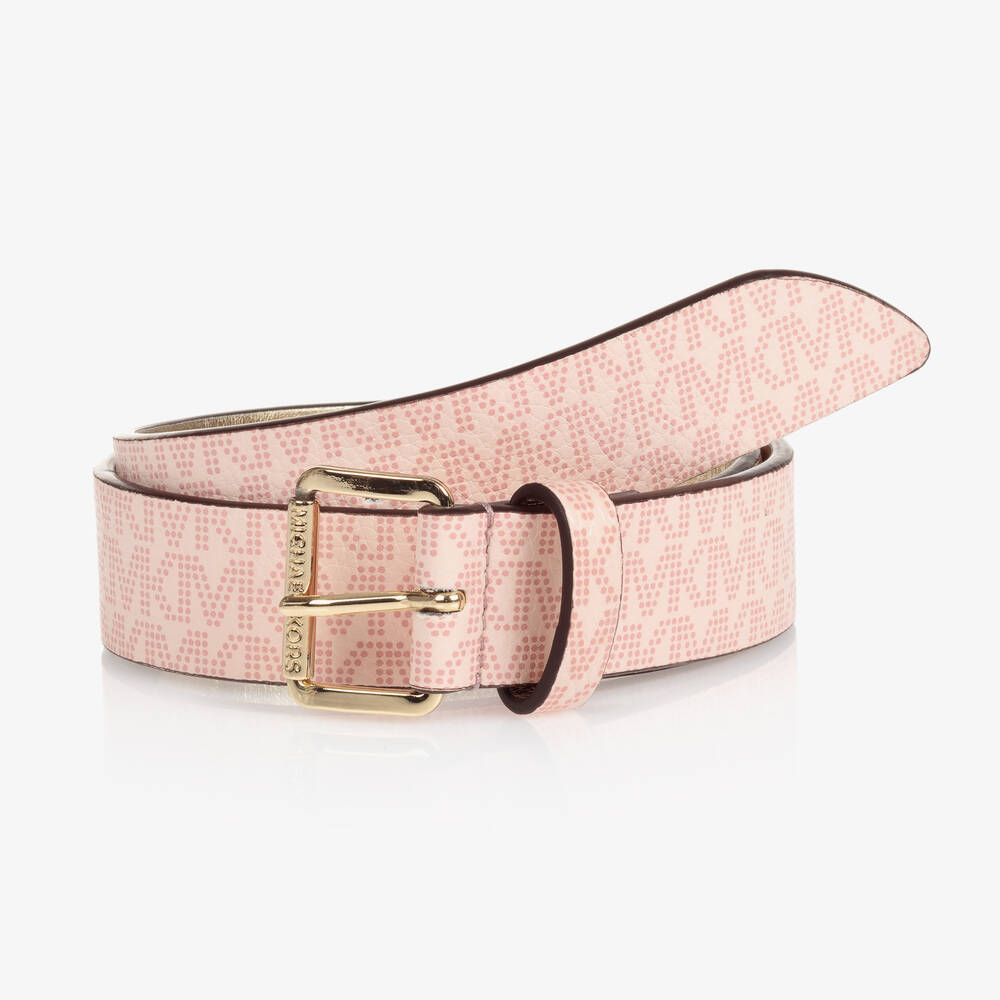 Michael Kors Kids - Rosa Teen Monogramm-Gürtel (M) | Childrensalon