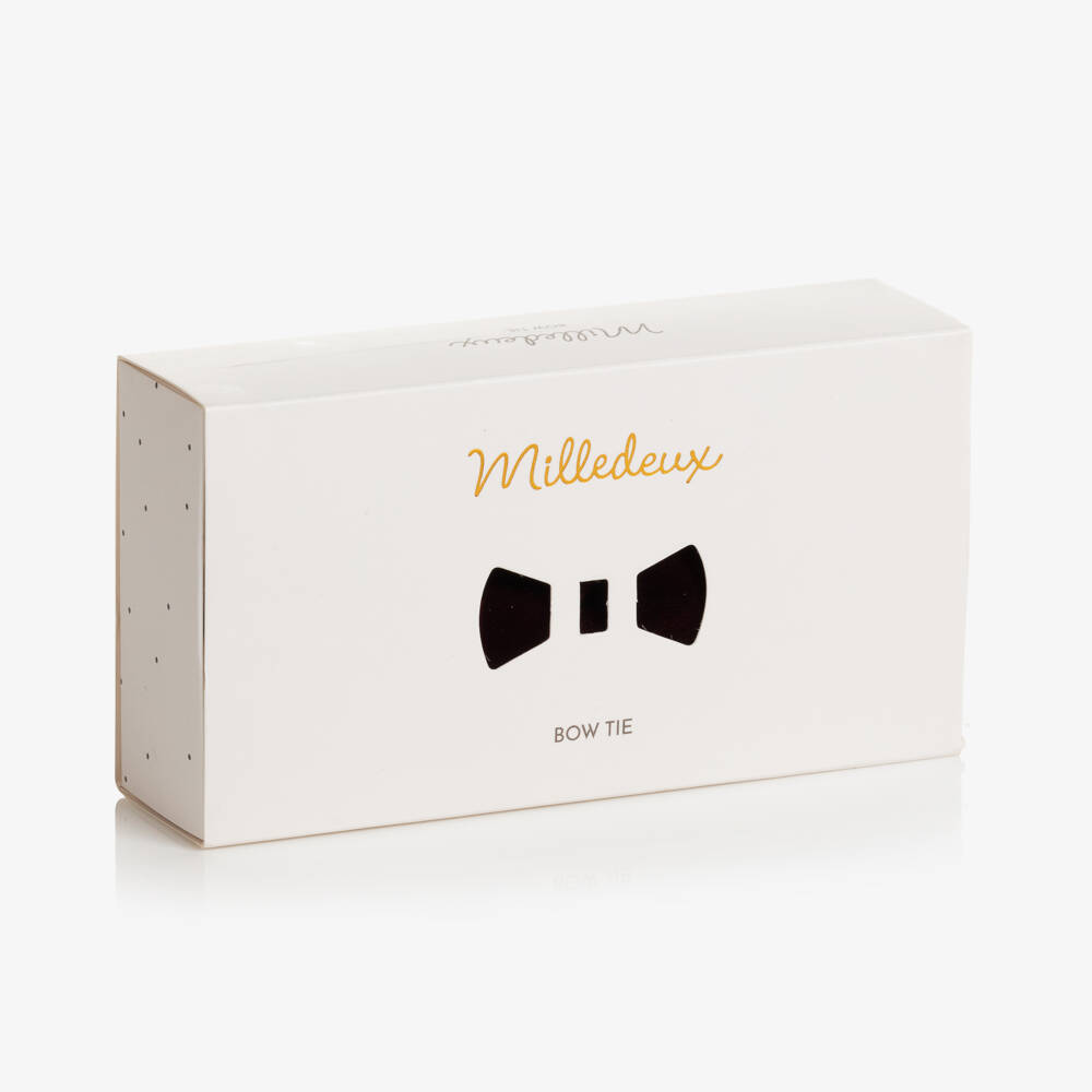 Milledeuх-Фиолетовый бархатный галстук-бабочка (10см) | Childrensalon Outlet