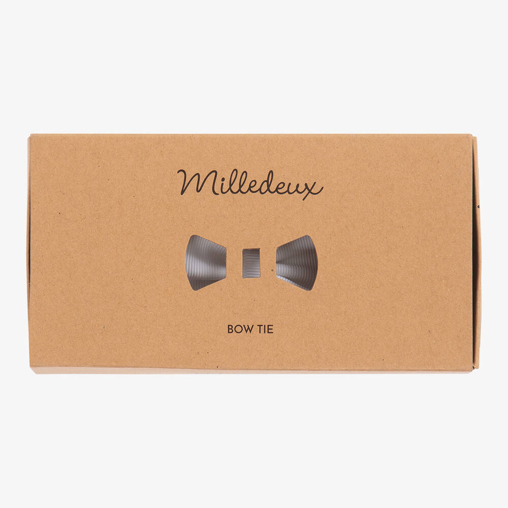 Milledeuх-Белый галстук-бабочка для мальчиков (10 см) | Childrensalon Outlet