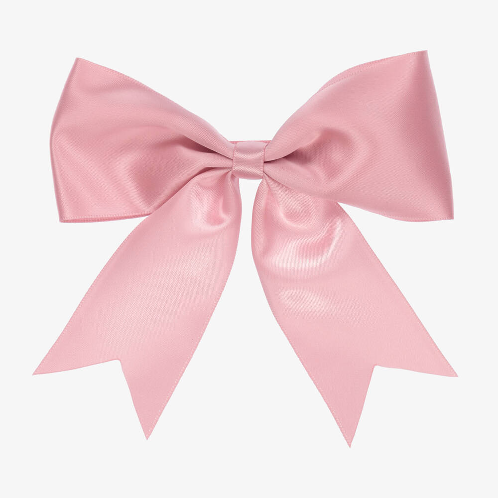 Milledeux-Girls' Blush Satin Ribbon Clip | Childrensalon Outlet