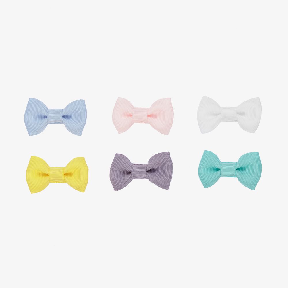 Milledeux-Mini Bow Hair Clips (6 Pack) | Childrensalon Outlet