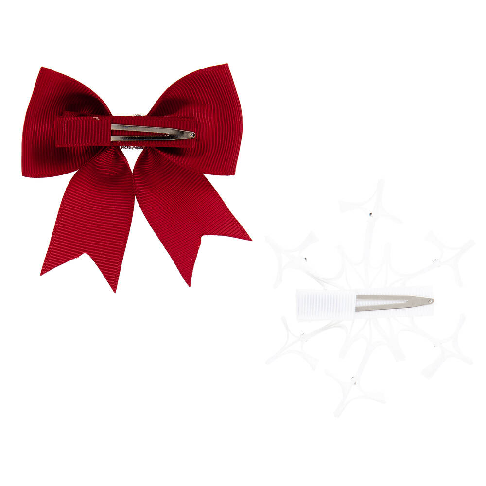 Milledeux-Red Hair Clips (2 Pack) | Childrensalon Outlet