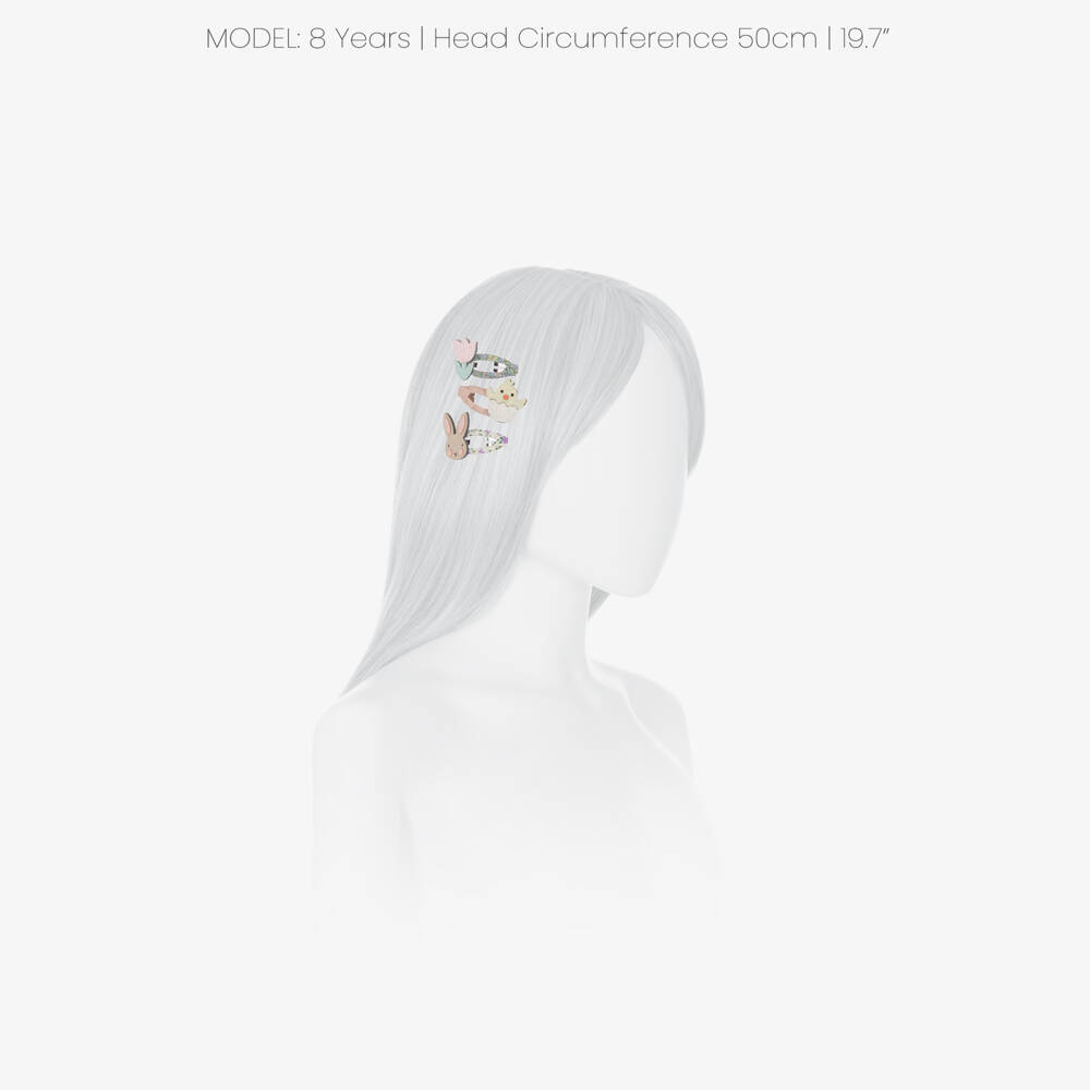 Mimi & Lula-Girls Easter Bunny & Chick Mini Hair Clips (5 Pack) | Childrensalon Outlet