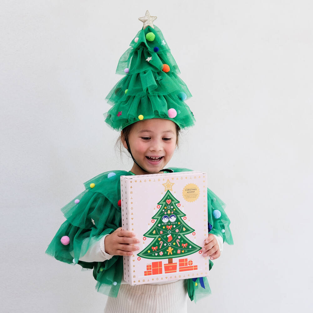 Mimi & Lula-Girls Pink Hair Accessories Advent Calendar (27cm) | Childrensalon Outlet