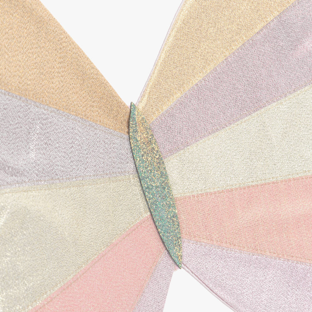Mimi & Lula-Girls Pink Sparkly Intergalactic Wings (53cm) | Childrensalon Outlet