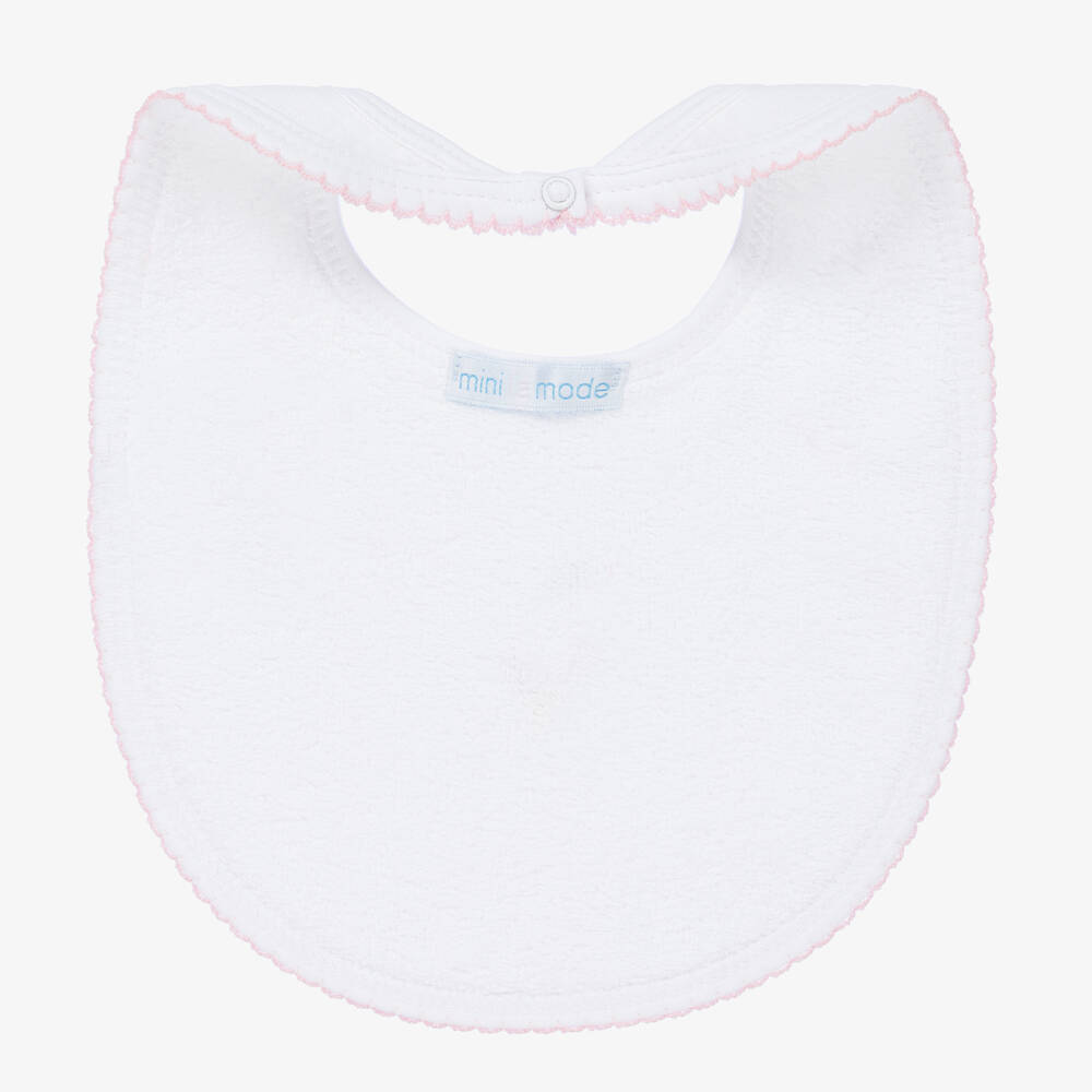 Mini-la-Mode-Jemima Puddle-Duck Pima Cotton Bib | Childrensalon Outlet