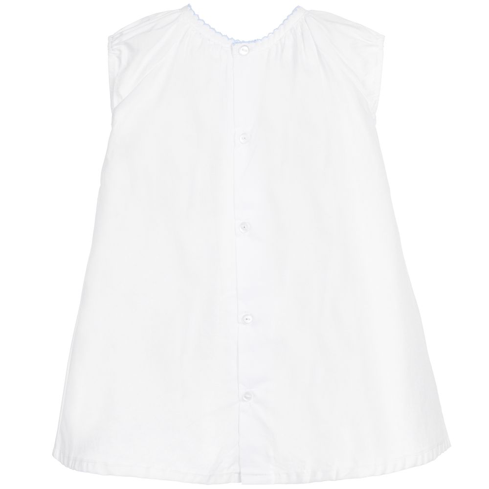 Mini-la-Mode-Smocked Cotton Baby Dress | Childrensalon Outlet