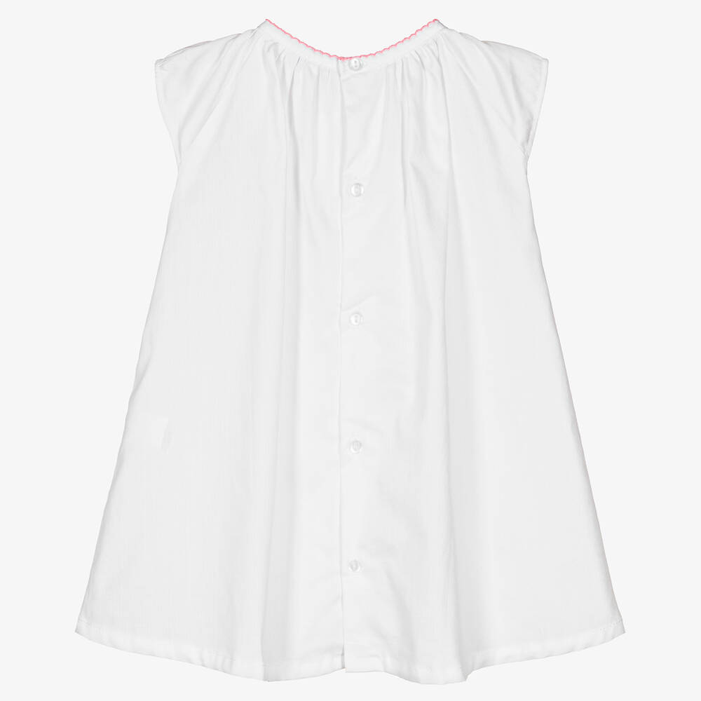 Mini-la-Mode-Smocked Cotton Baby Dress Set | Childrensalon Outlet