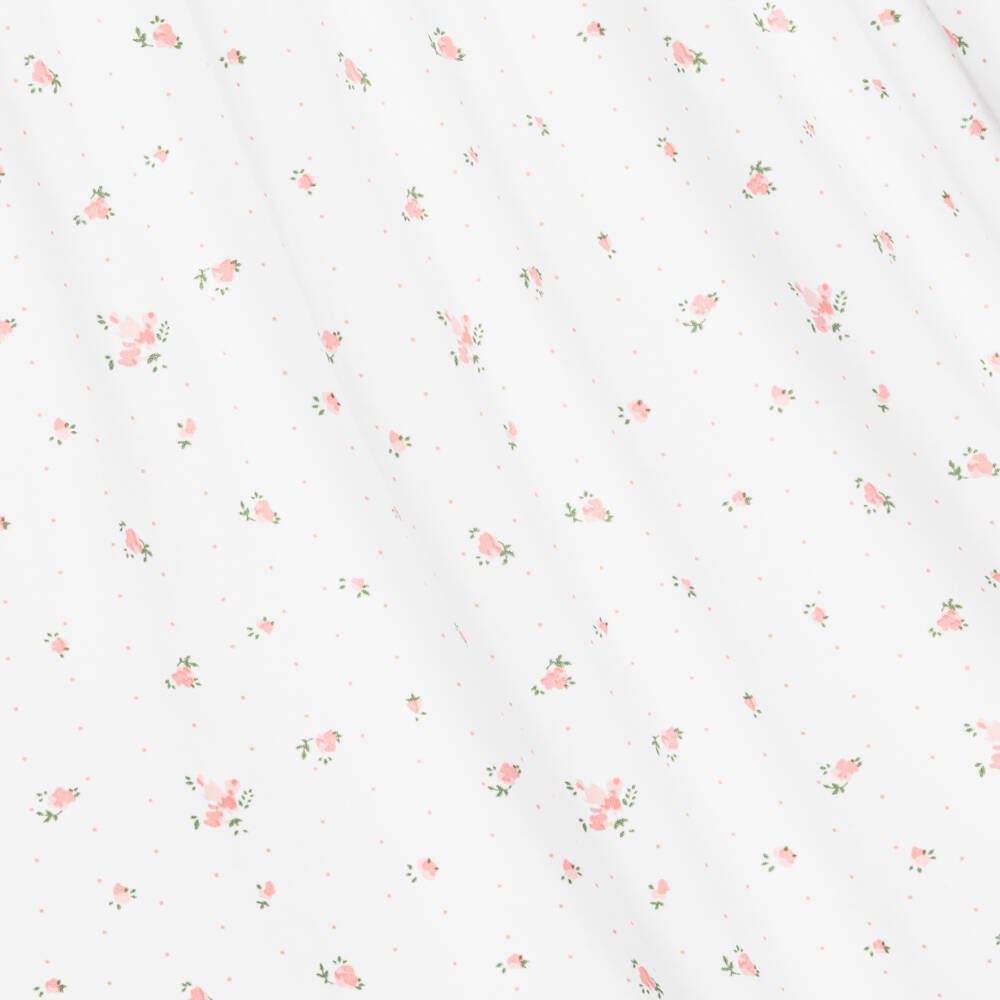 Mini-la-Mode-White Pima Cotton Nightdress | Childrensalon Outlet