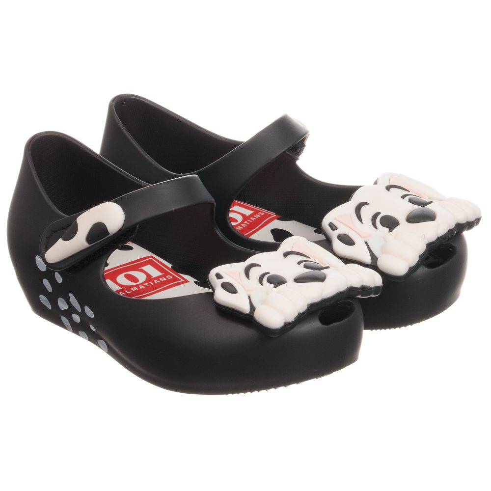 Mini Melissa - Black Disney Jelly Shoes | Childrensalon