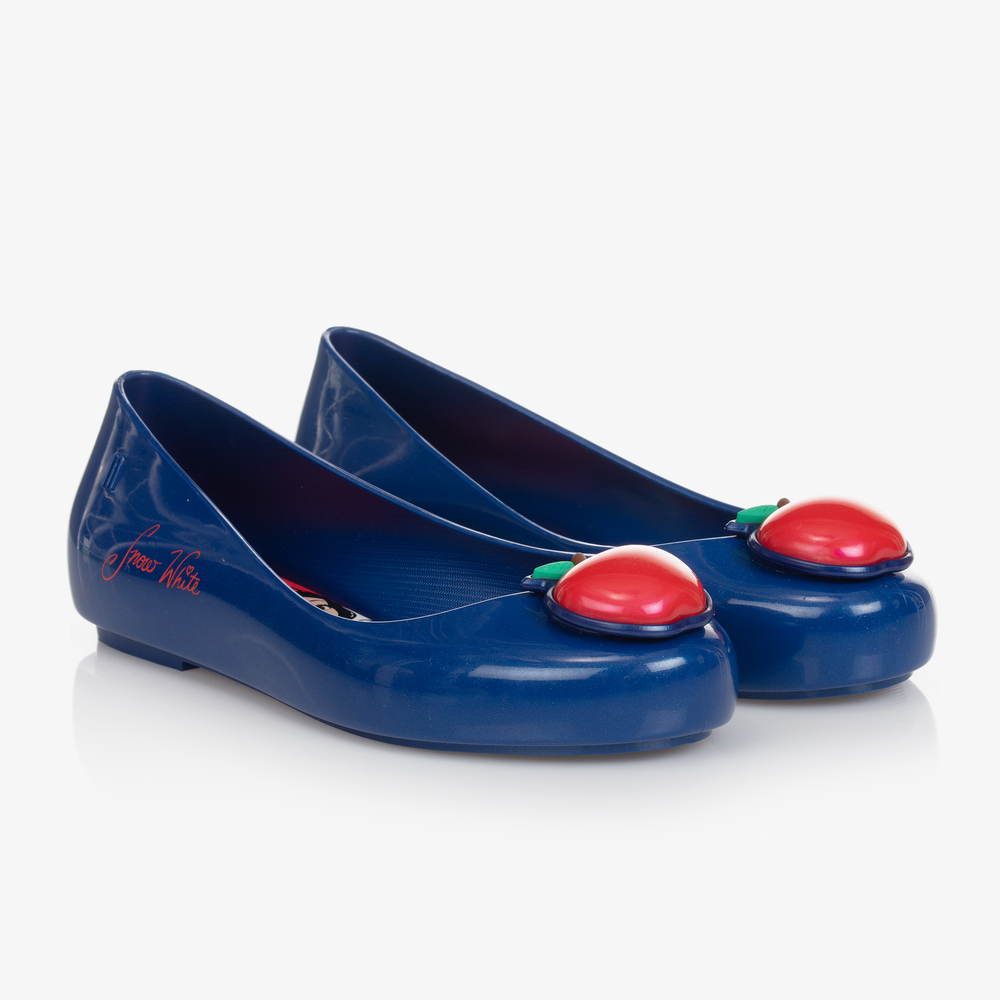 Mini Melissa - Blue Disney Jelly Shoes | Childrensalon