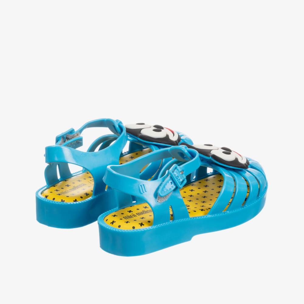 Mini Melissa-صندل جيلي لون أزرق | Childrensalon Outlet