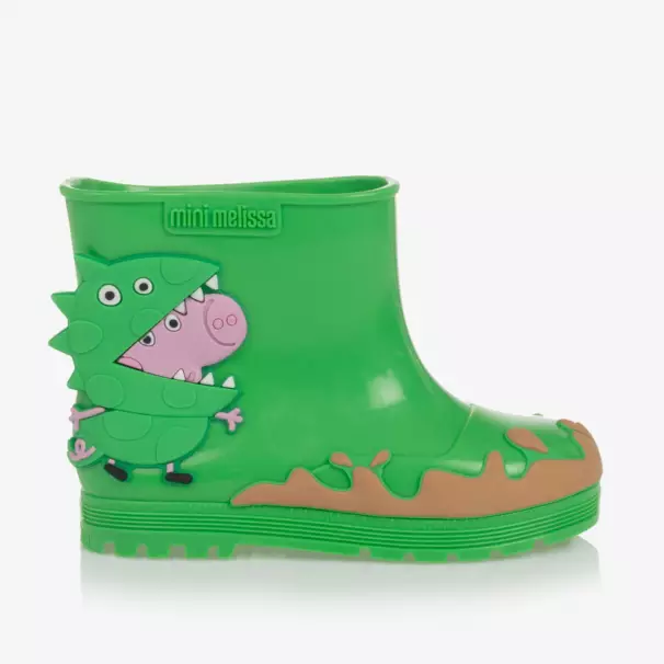 ميني ميليسا-بوت واقي من المطر لون أخضر بيبا بيغ | Childrensalon Outlet