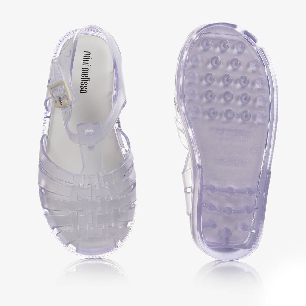 Melissa clear jelly shoes discount