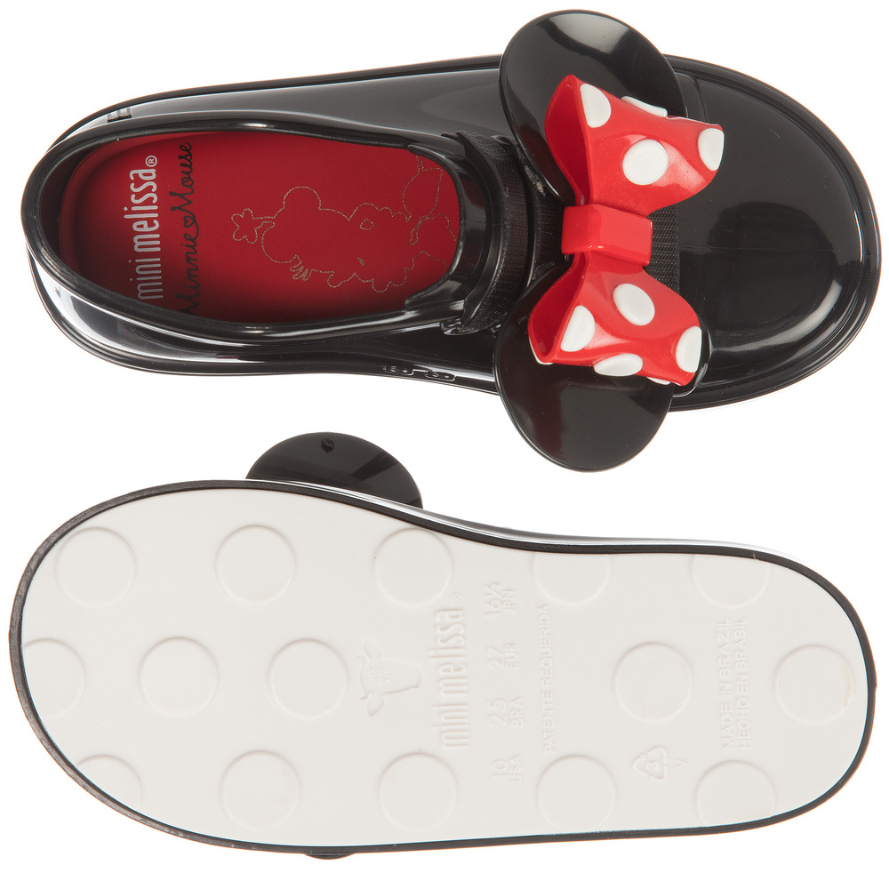 Mini Melissa Disney Minnie Slip On Shoes Childrensalon Outlet