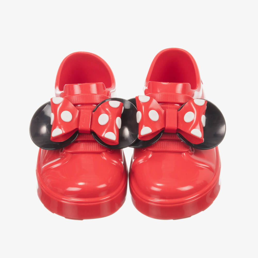 Mini Melissa-حذاء ديزني "ميني" لون أحمر | Childrensalon Outlet