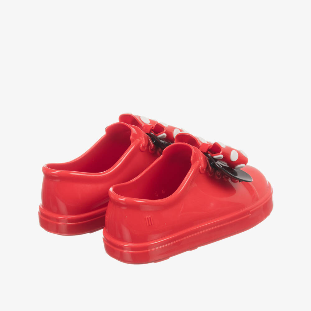 Mini Melissa-حذاء ديزني "ميني" لون أحمر | Childrensalon Outlet