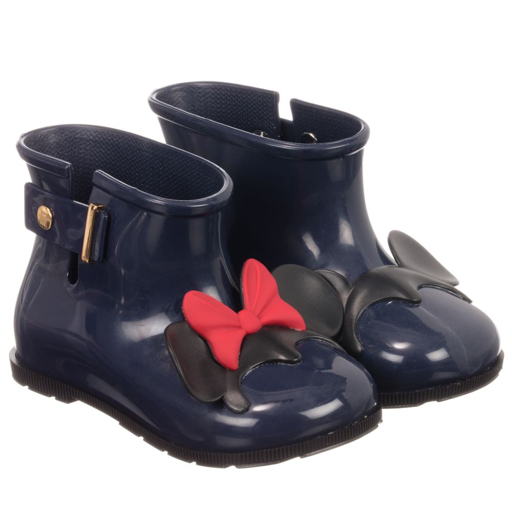 Mini Melissa - Disney 'MM Ears' Rain Boots  | Childrensalon