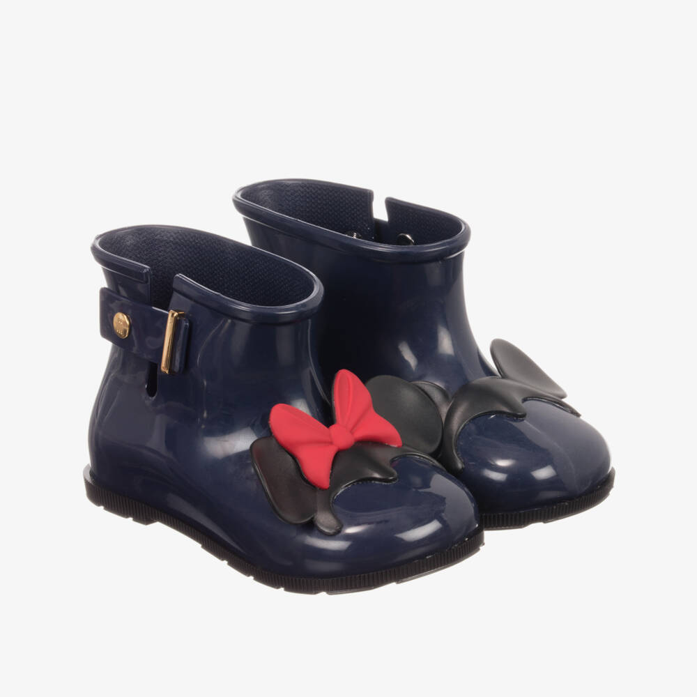 Mini Melissa-Disney 'MM Ears' Rain Boots  | Childrensalon Outlet