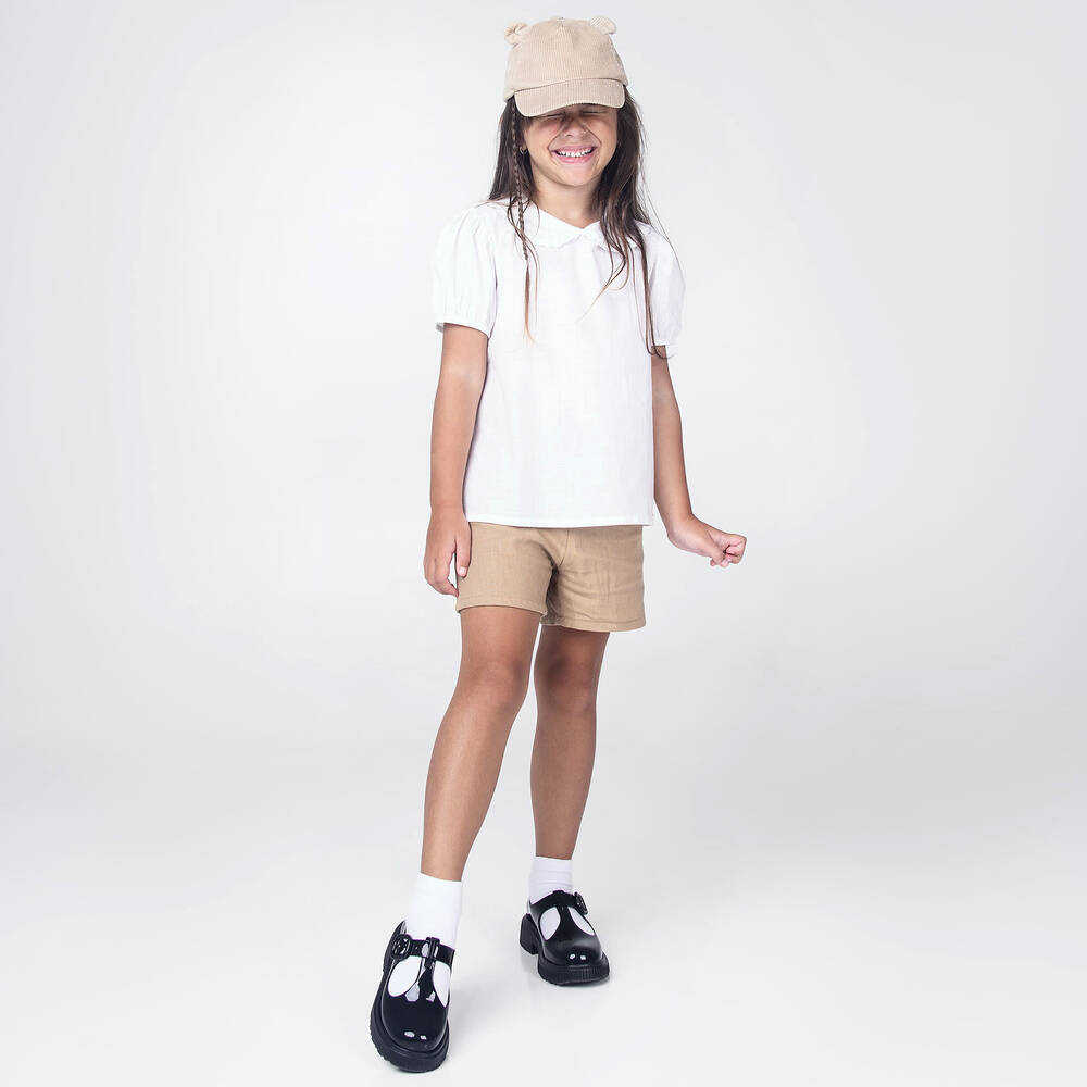 Mini Melissa-Черные резиновые туфли с Т-образным ремешком | Childrensalon Outlet