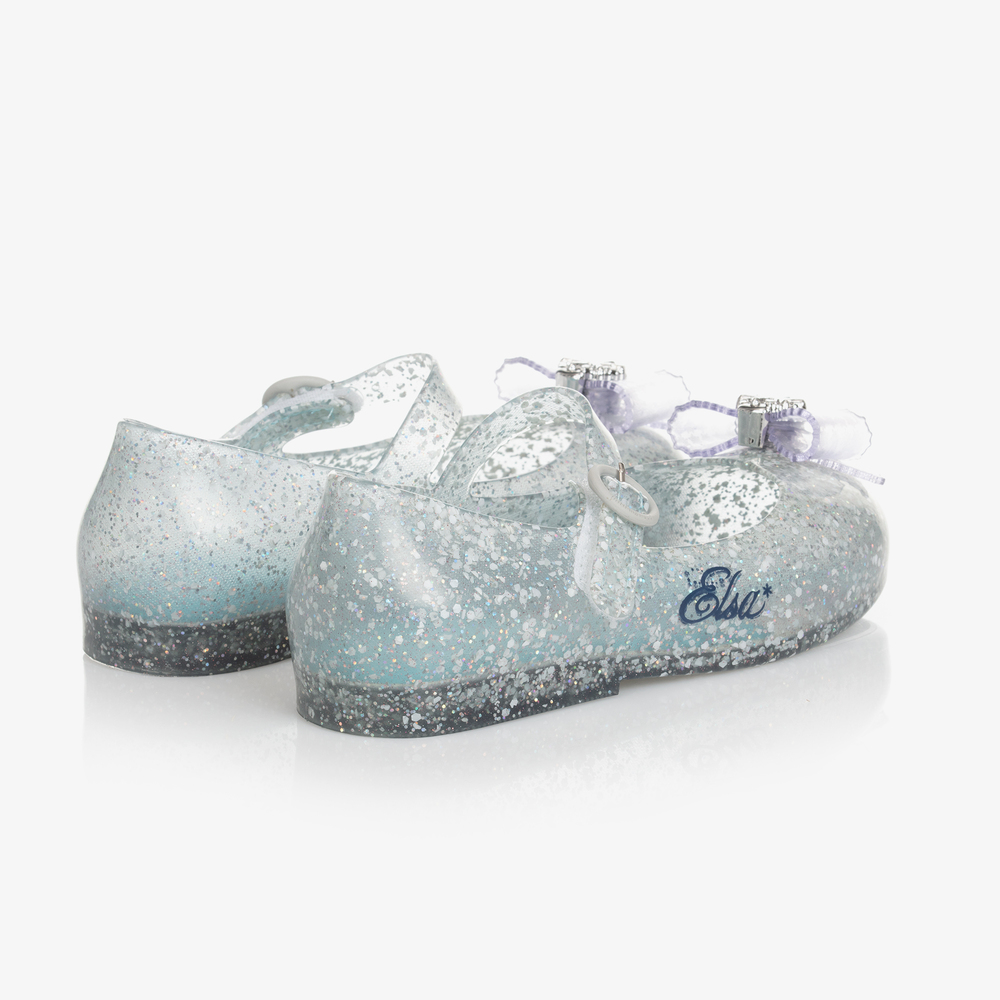 Mini Melissa-Girls Blue Disney Jelly Shoes | Childrensalon Outlet