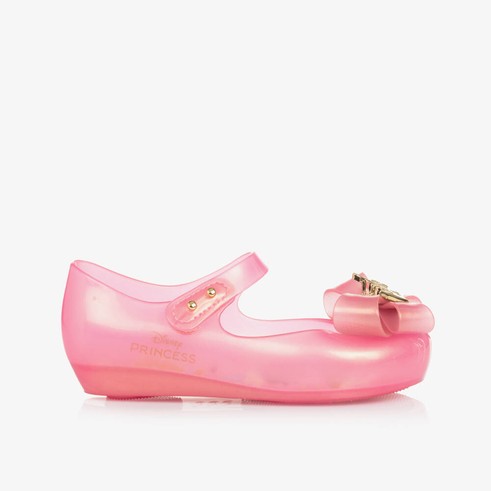 Mini Melissa-Girls Dreamy Pink Princess Flats | Childrensalon Outlet