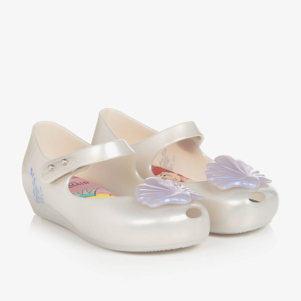 Mini Melissa - Кремовые резиновые туфли Disney | Childrensalon