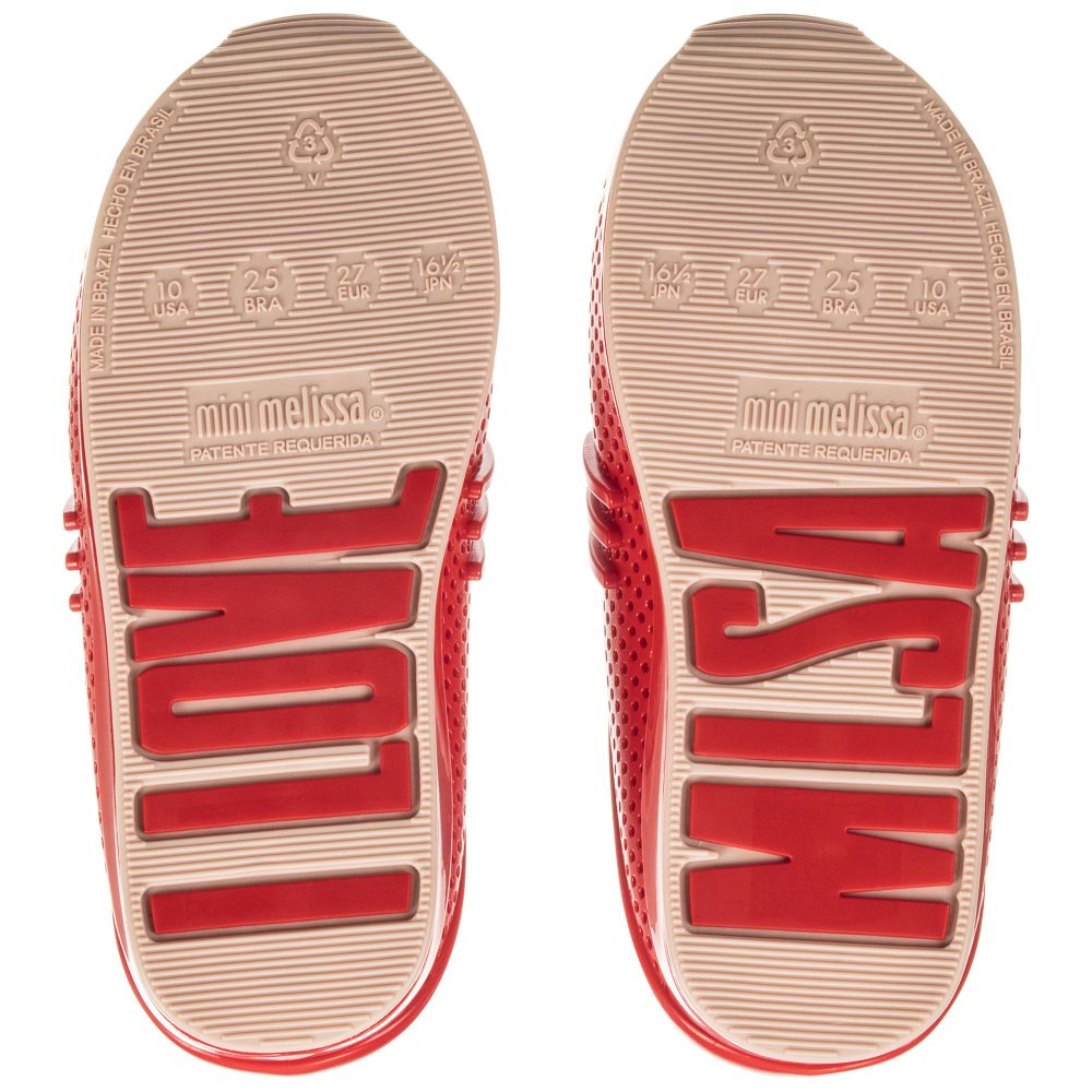 Mini melissa online love system sneakers