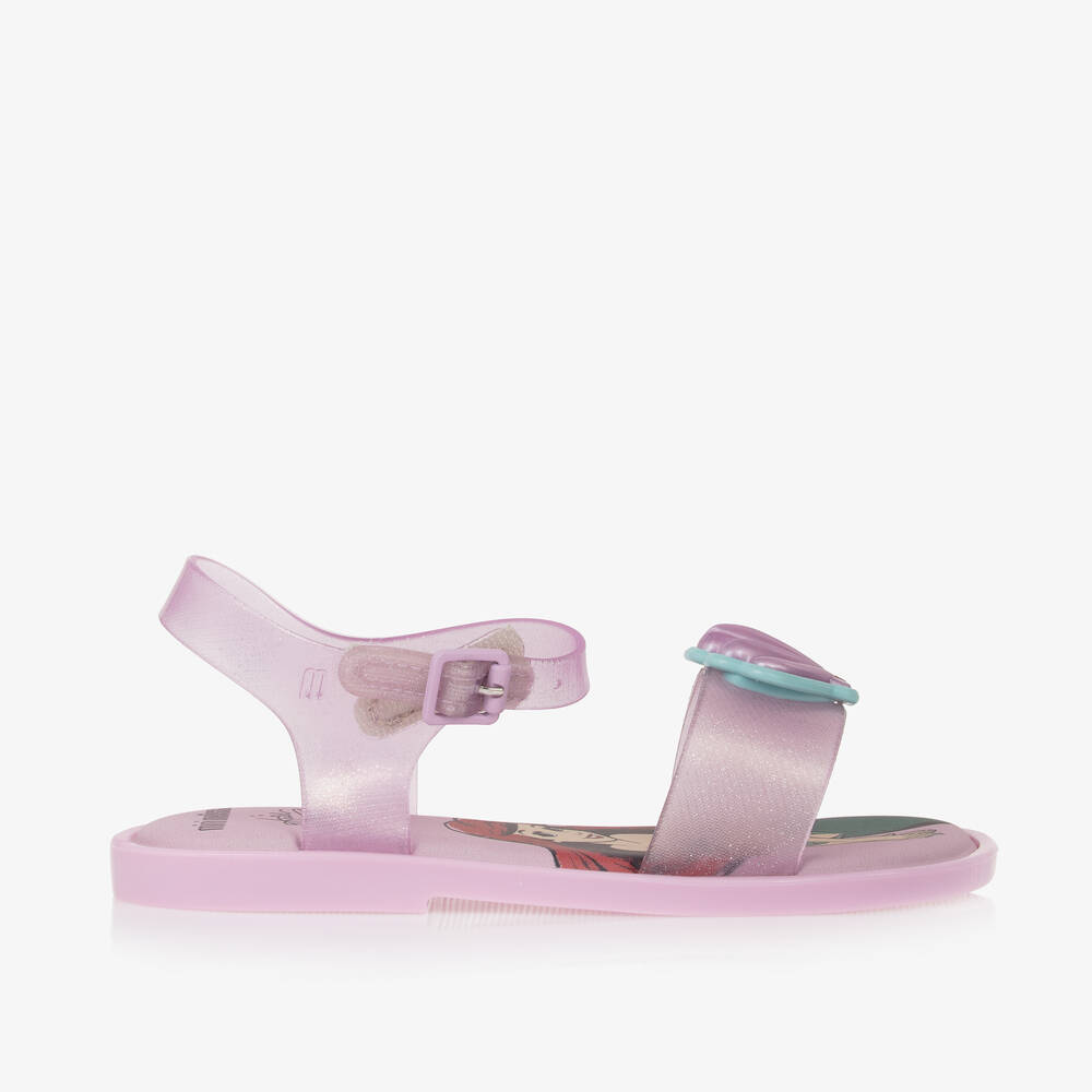 Mini Melissa-Girls Pink Disney Jelly Sandals | Childrensalon Outlet