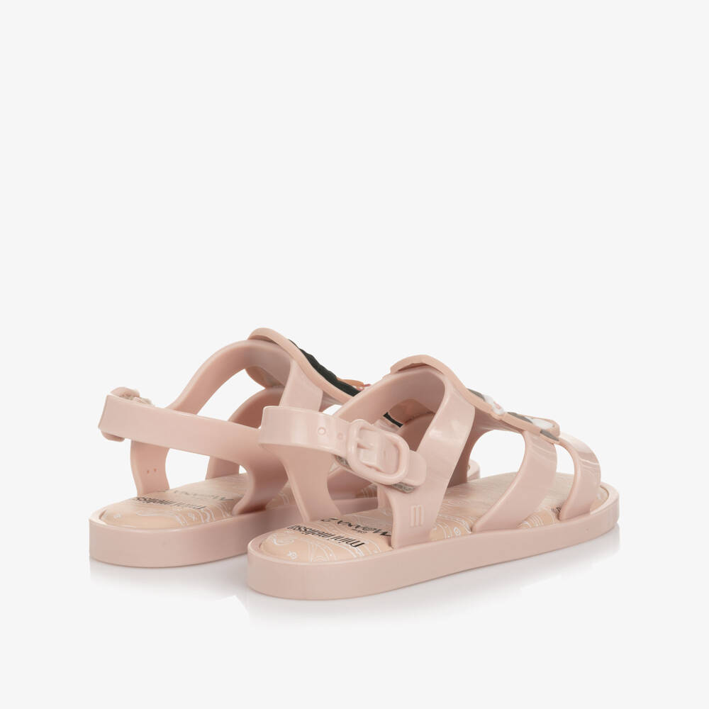 Mini Melissa-صنادل جلي موآنا وردية للبنات | Childrensalon Outlet