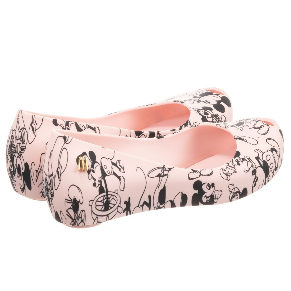 Mini Melissa-Girls Pink Disney Jelly Shoes | Childrensalon Outlet