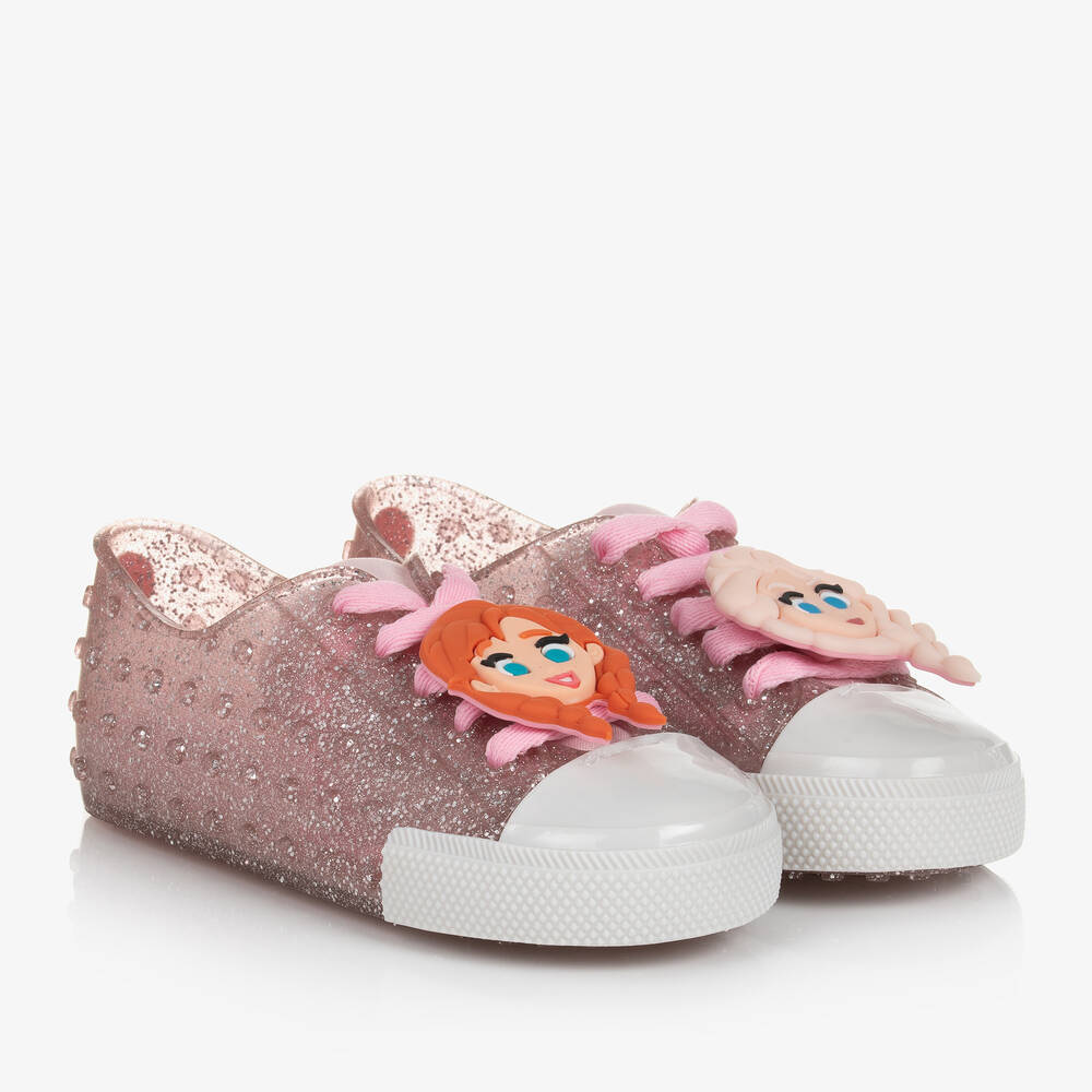 Mini Melissa - Rosa Disney Gelee-Sneakers | Childrensalon