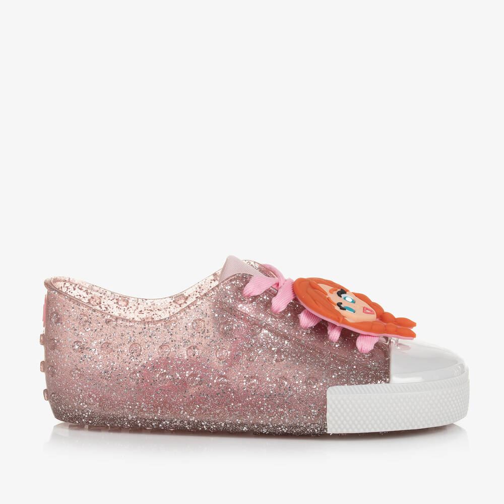 Mini Melissa-Розовые резиновые кроссовки Disney | Childrensalon Outlet