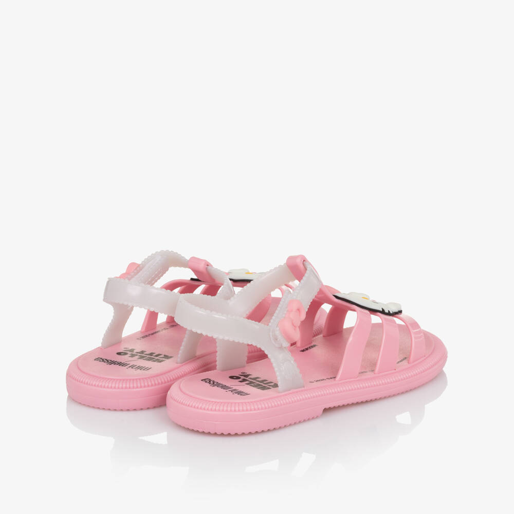 Mini Melissa-صنادل وردية هالو كيتي | Childrensalon Outlet
