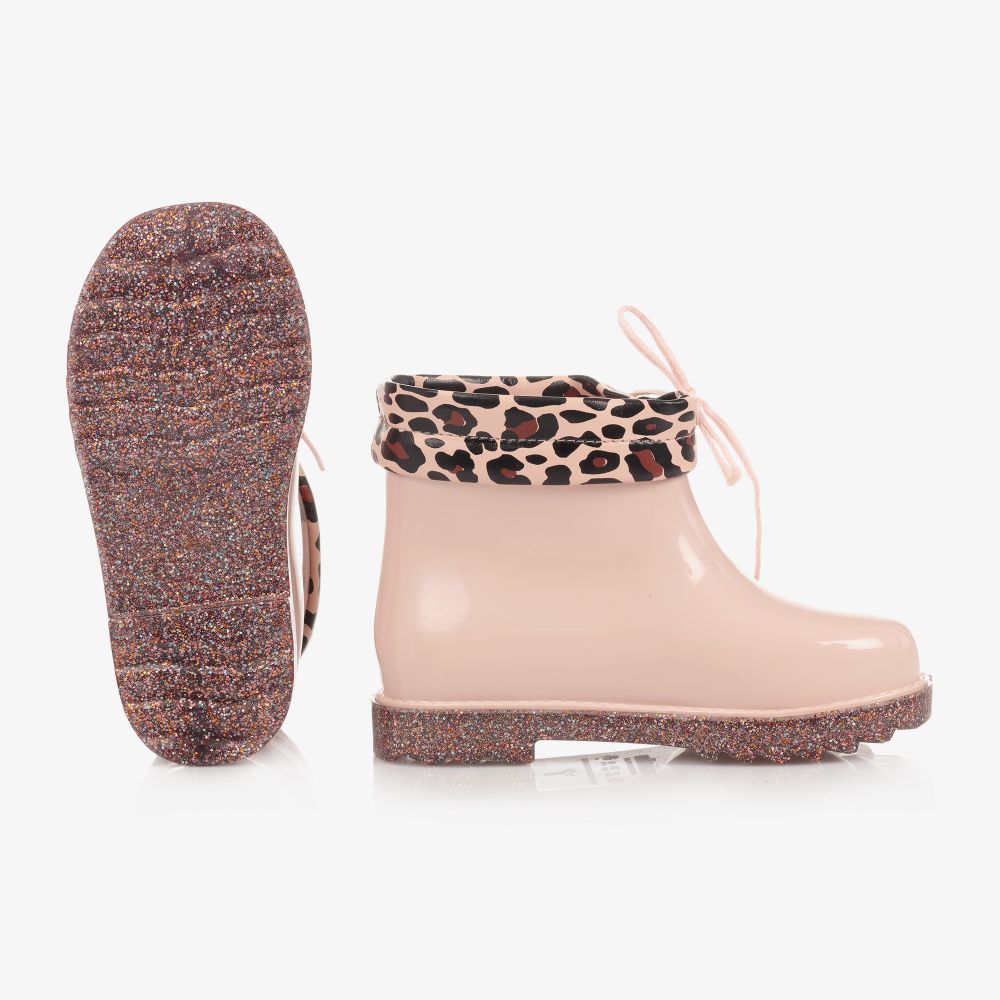 Mini Melissa Girls Pink Jelly Boots Childrensalon Outlet