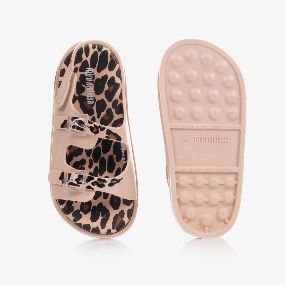 Mini Melissa Girls Pink Jelly Sandals Childrensalon Outlet