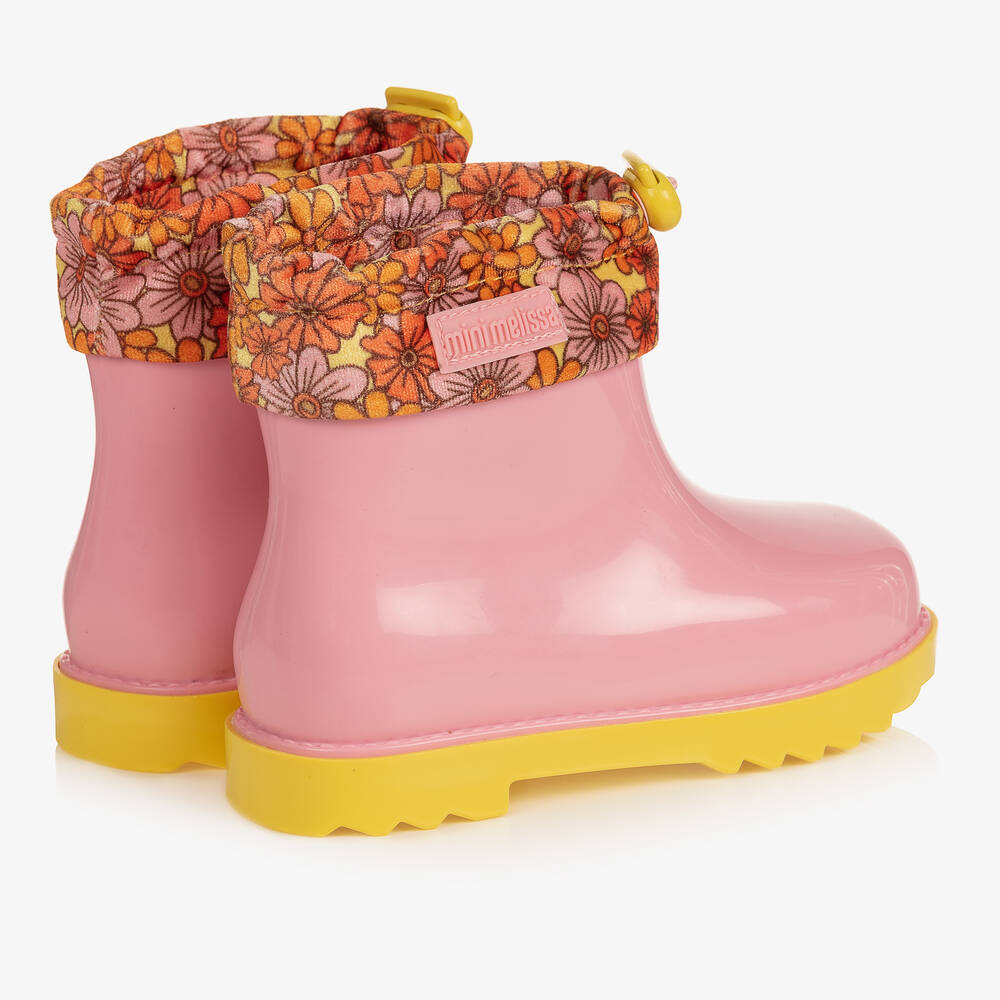 Mini melissa rain boots sale on sale
