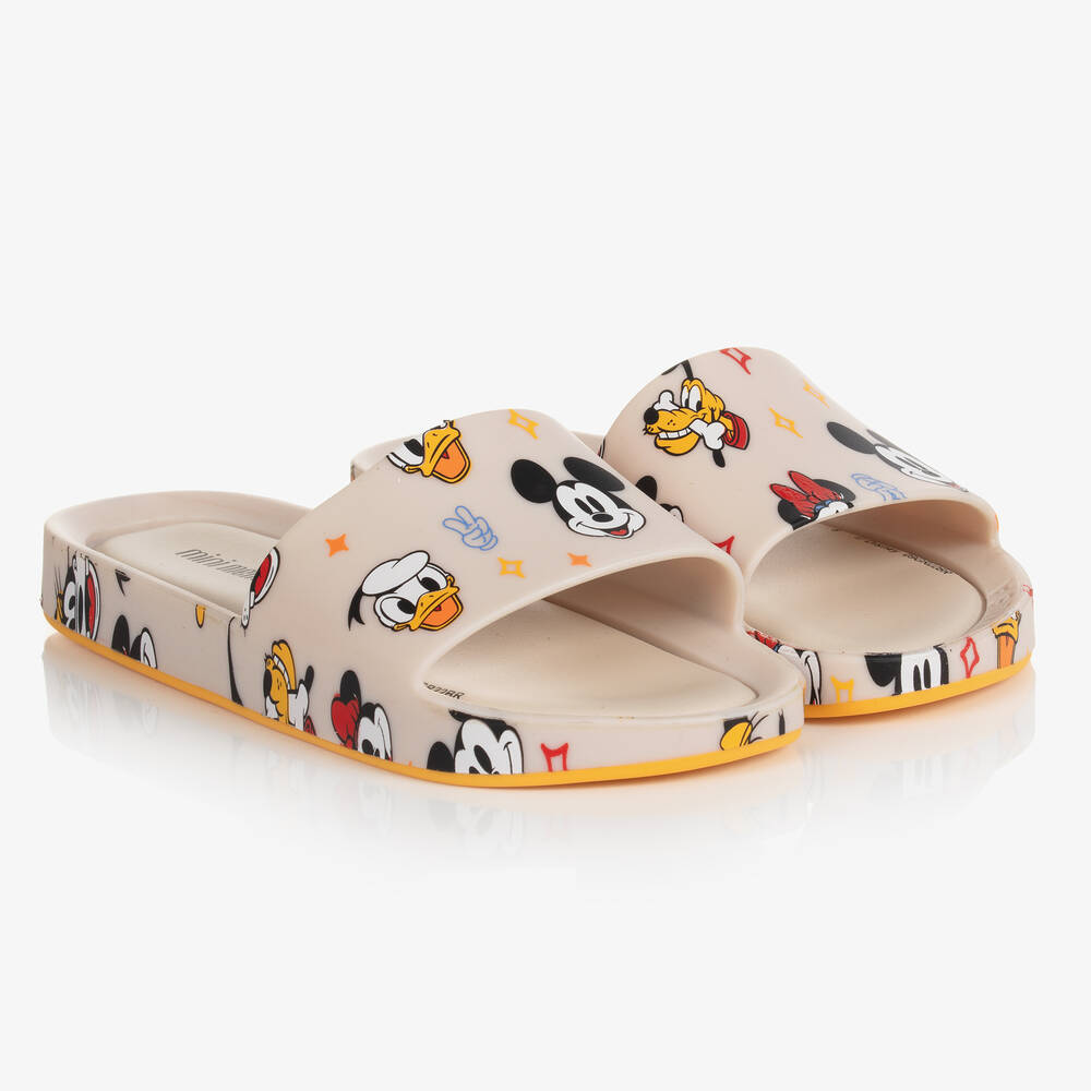 Mini Melissa - Ivory Disney Beach Sliders | Childrensalon