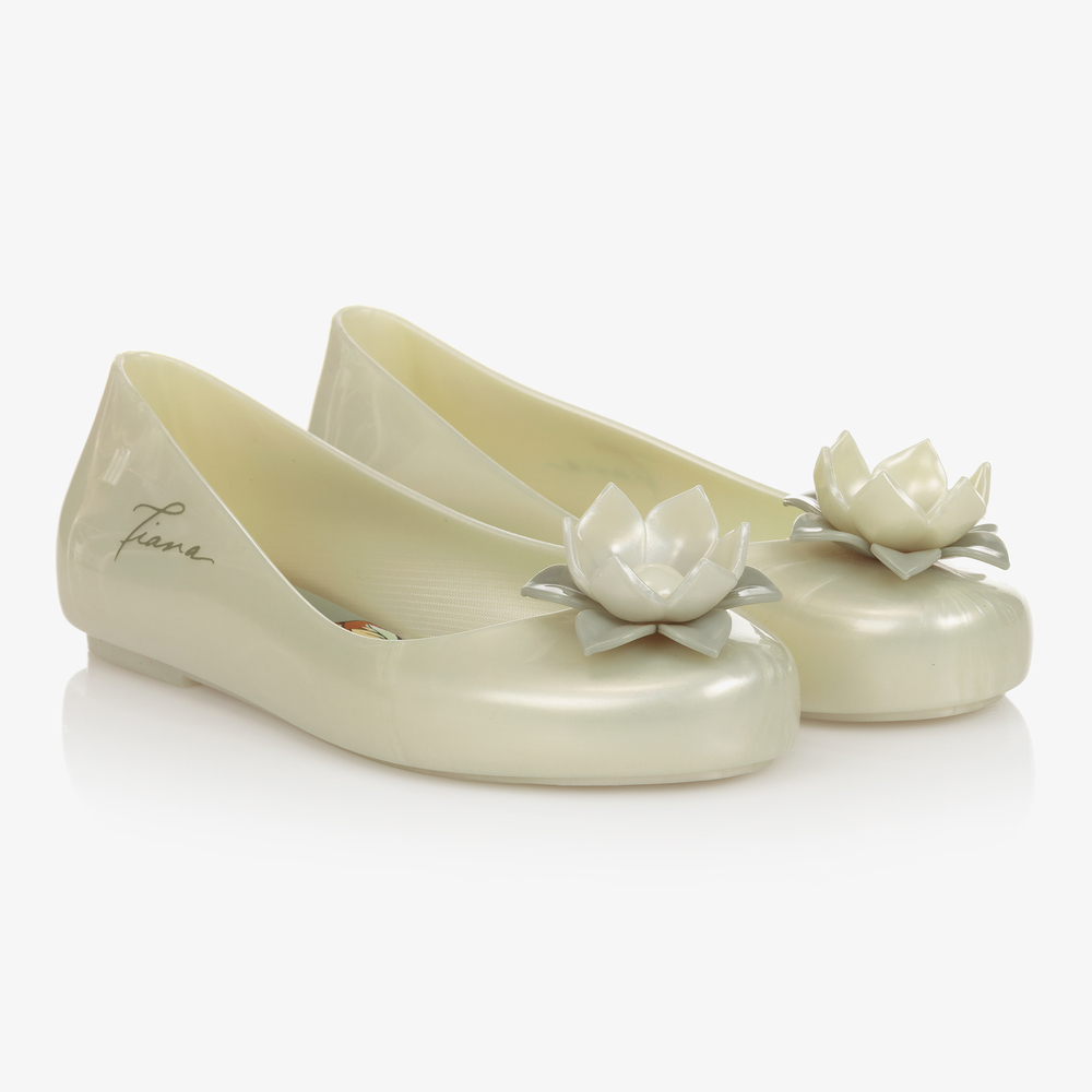 Mini Melissa - Ivory Disney Jelly Shoes | Childrensalon