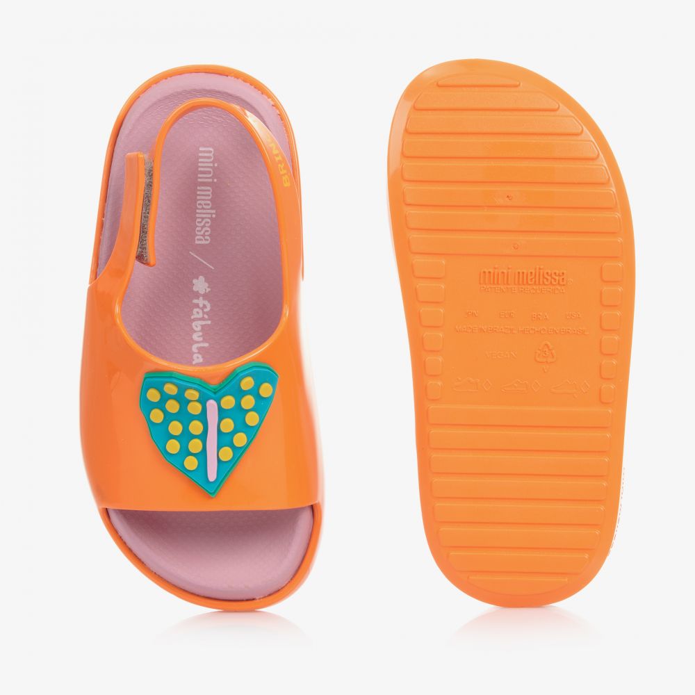 Mini melissa sale flip flops