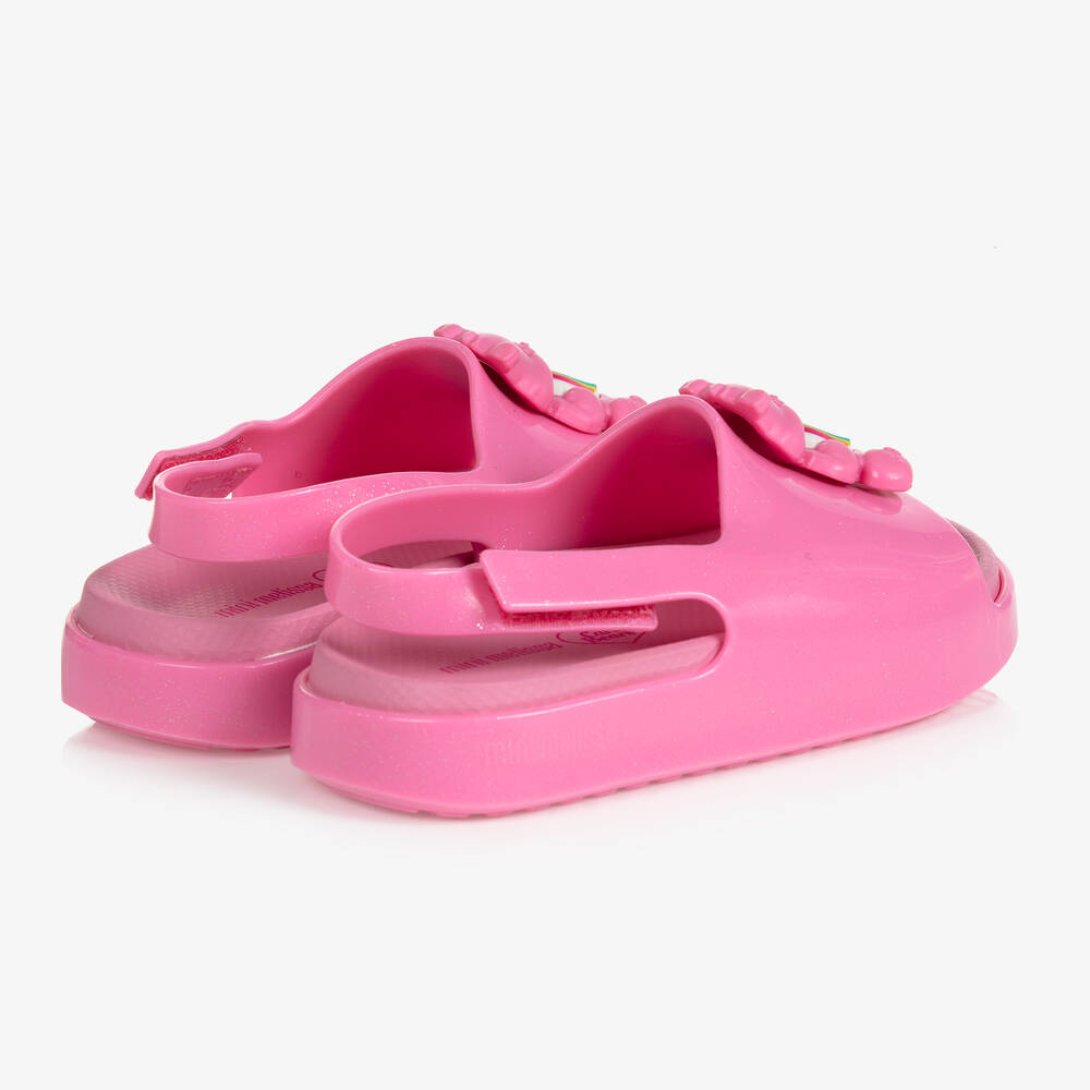 Mini Melissa Pink Care Bear Cloud Sandals Childrensalon Outlet