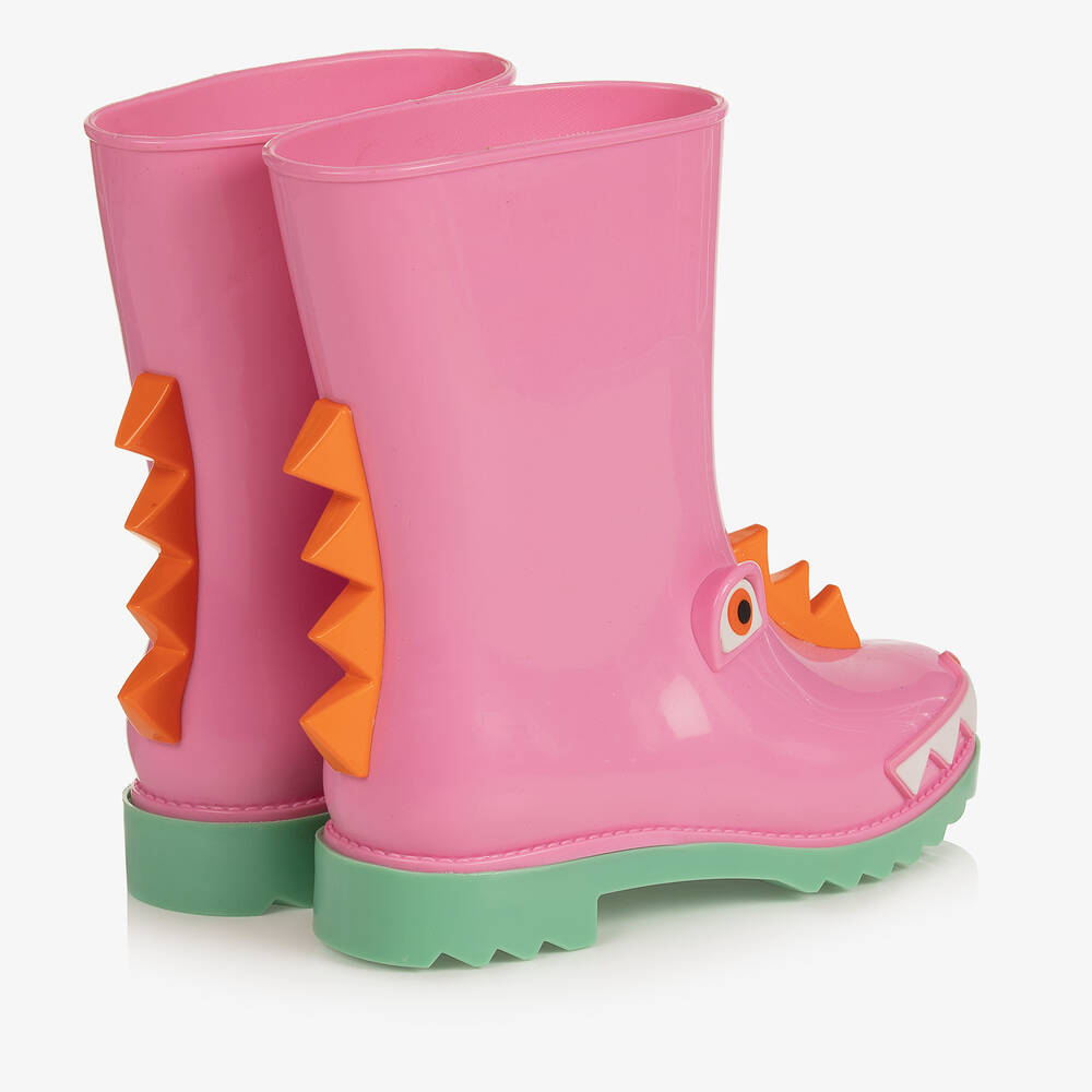 Pink dinosaur rain boots outlet