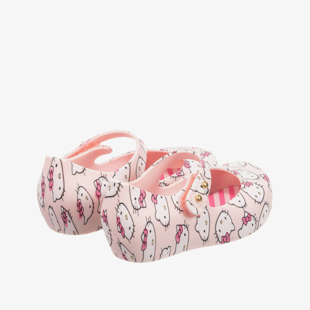 Mini Melissa-Pink Hello Kitty Jelly Shoes | Childrensalon Outlet