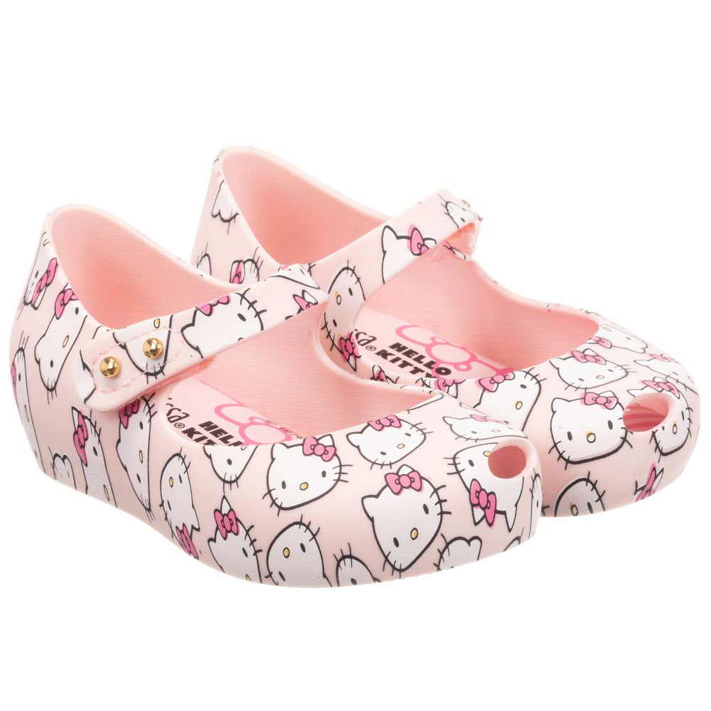 Mini Melissa - Pink Hello Kitty Jelly Shoes | Childrensalon