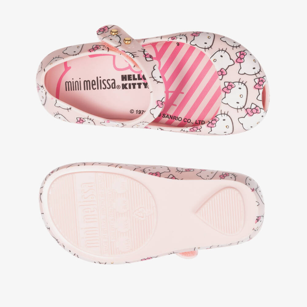 Mini Melissa-Pink Hello Kitty Jelly Shoes | Childrensalon Outlet