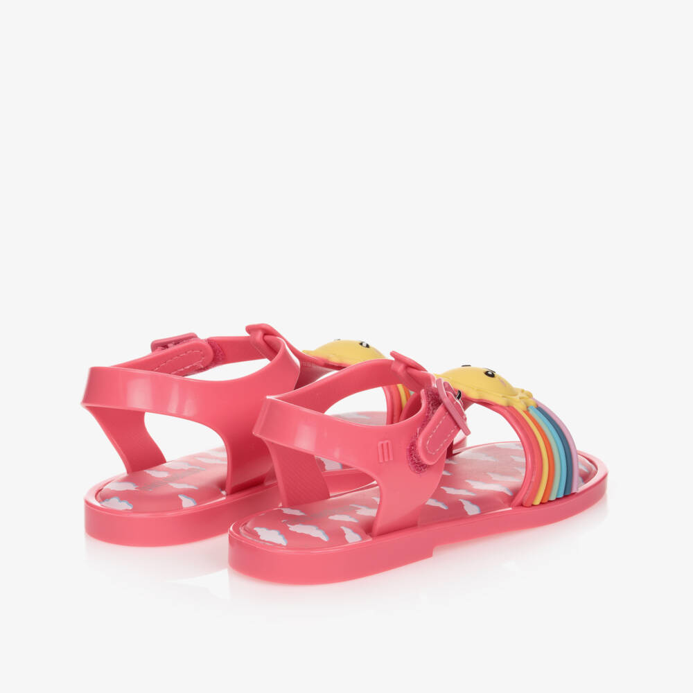 Mini Melissa-Pink Jelly Sandals | Childrensalon Outlet