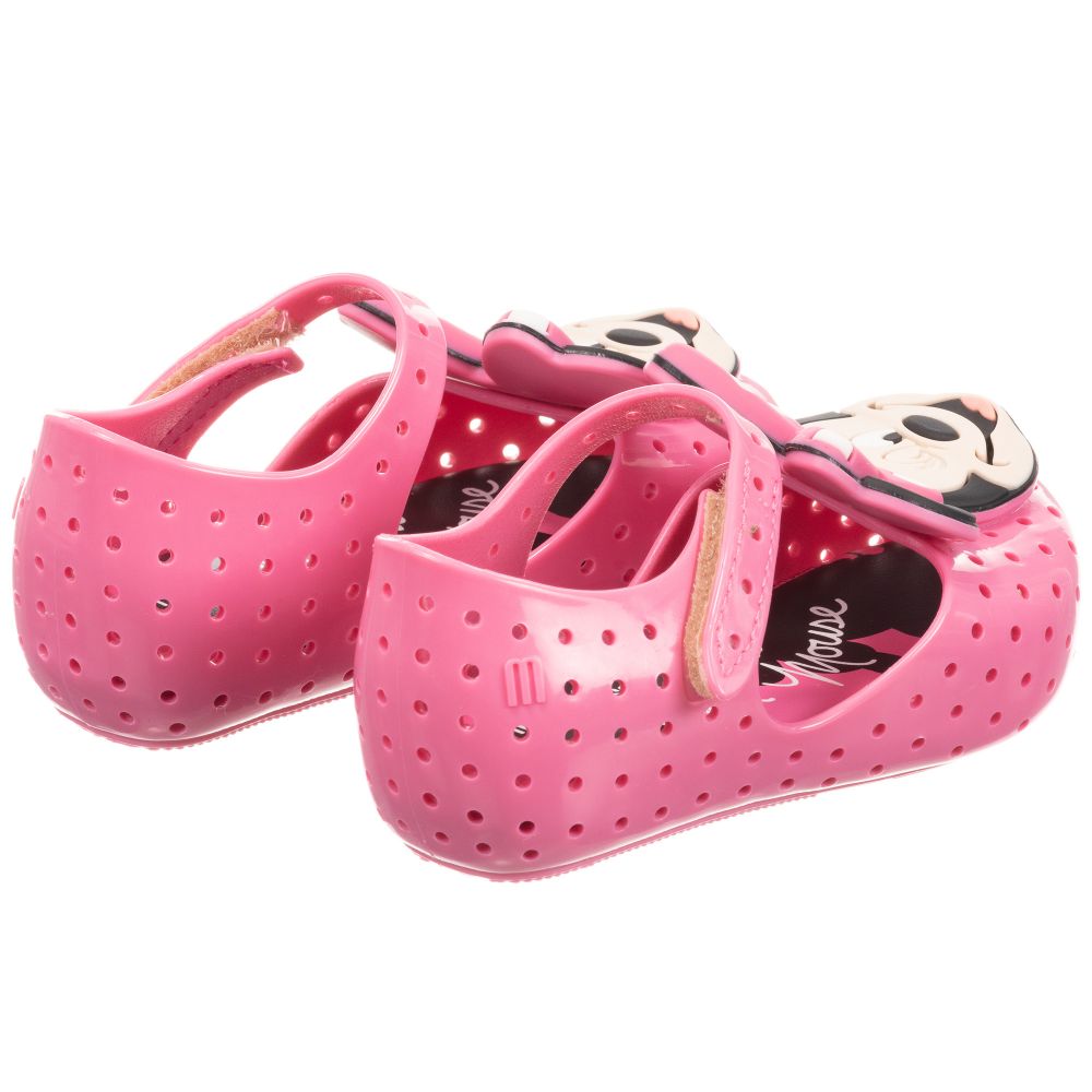 Minnie mouse shop jelly shoes