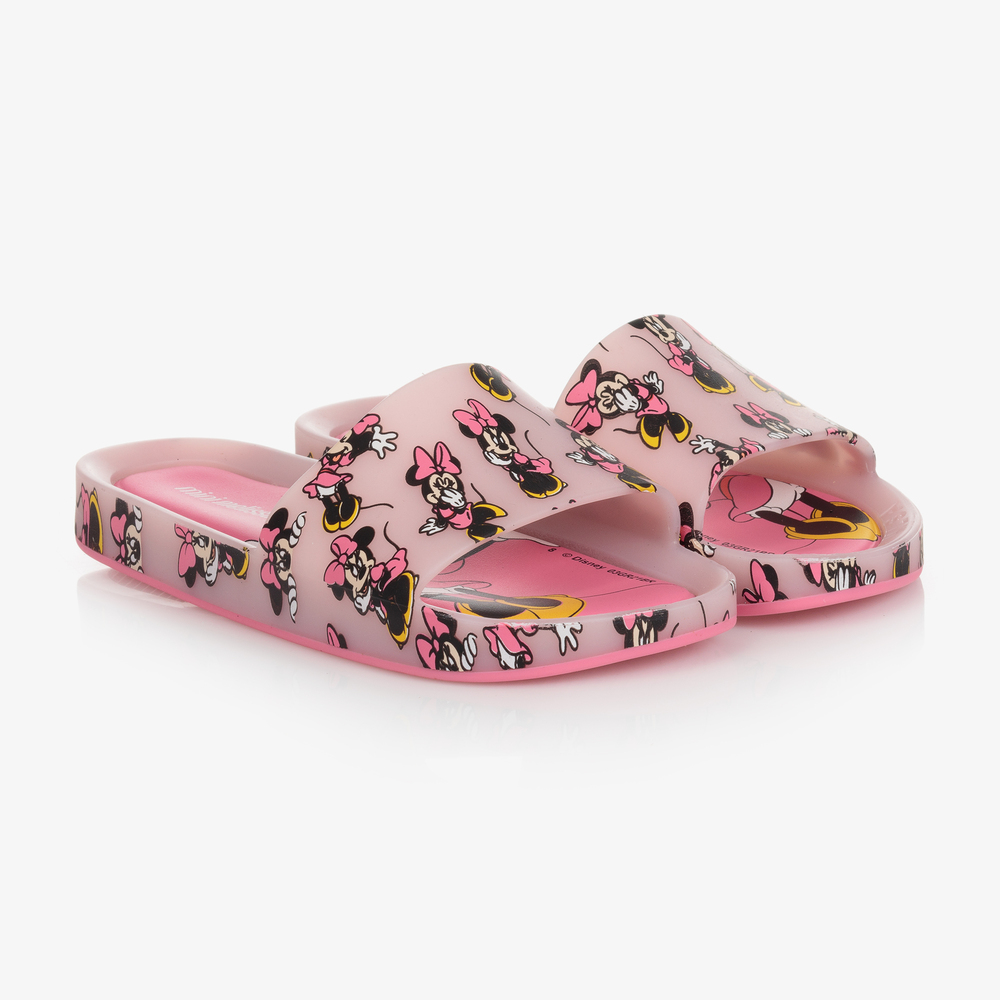 Mini Melissa - Rosa „Minnie Maus“ Badesandalen | Childrensalon