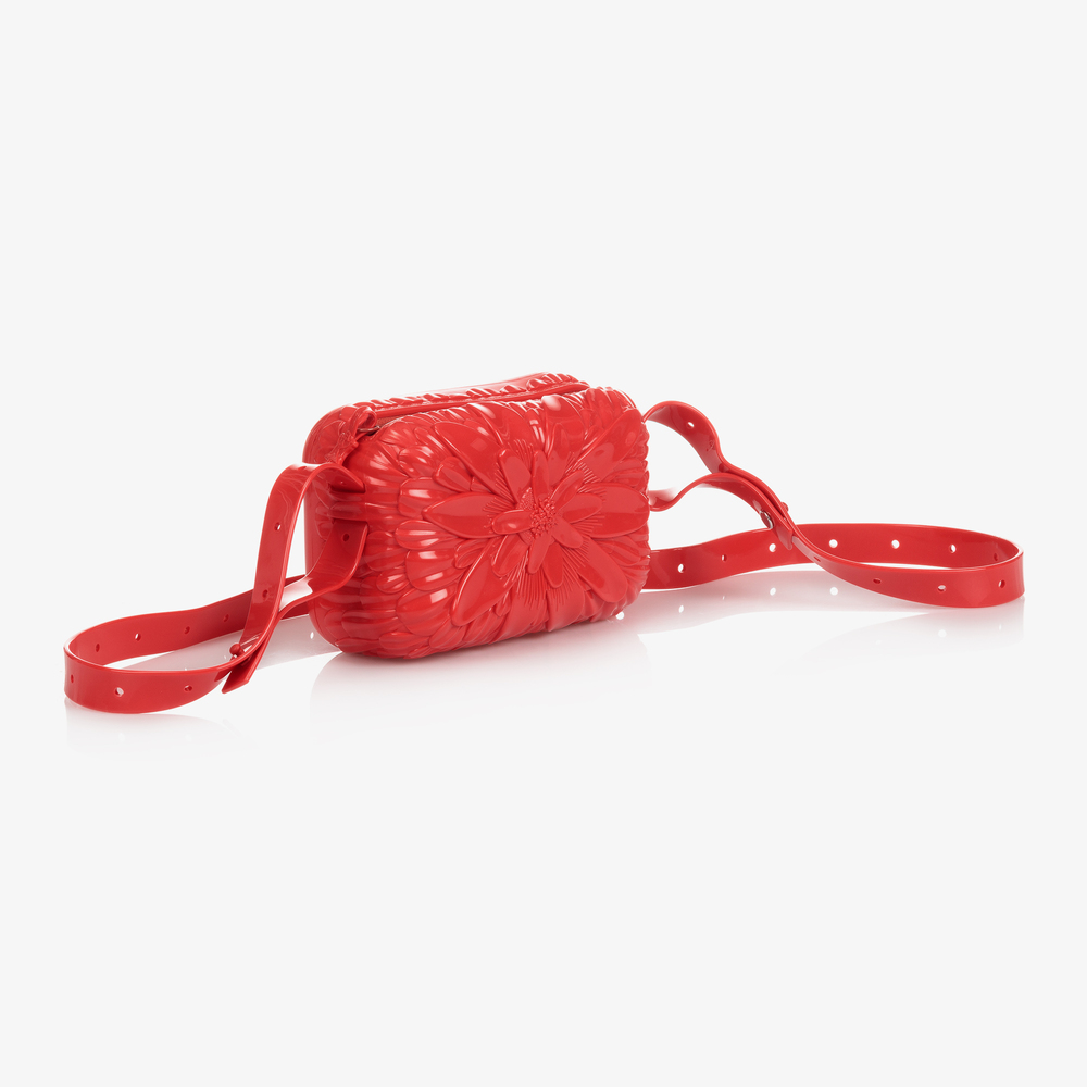 Mini Melissa-Red Flower Shoulder Bag (17cm) | Childrensalon Outlet