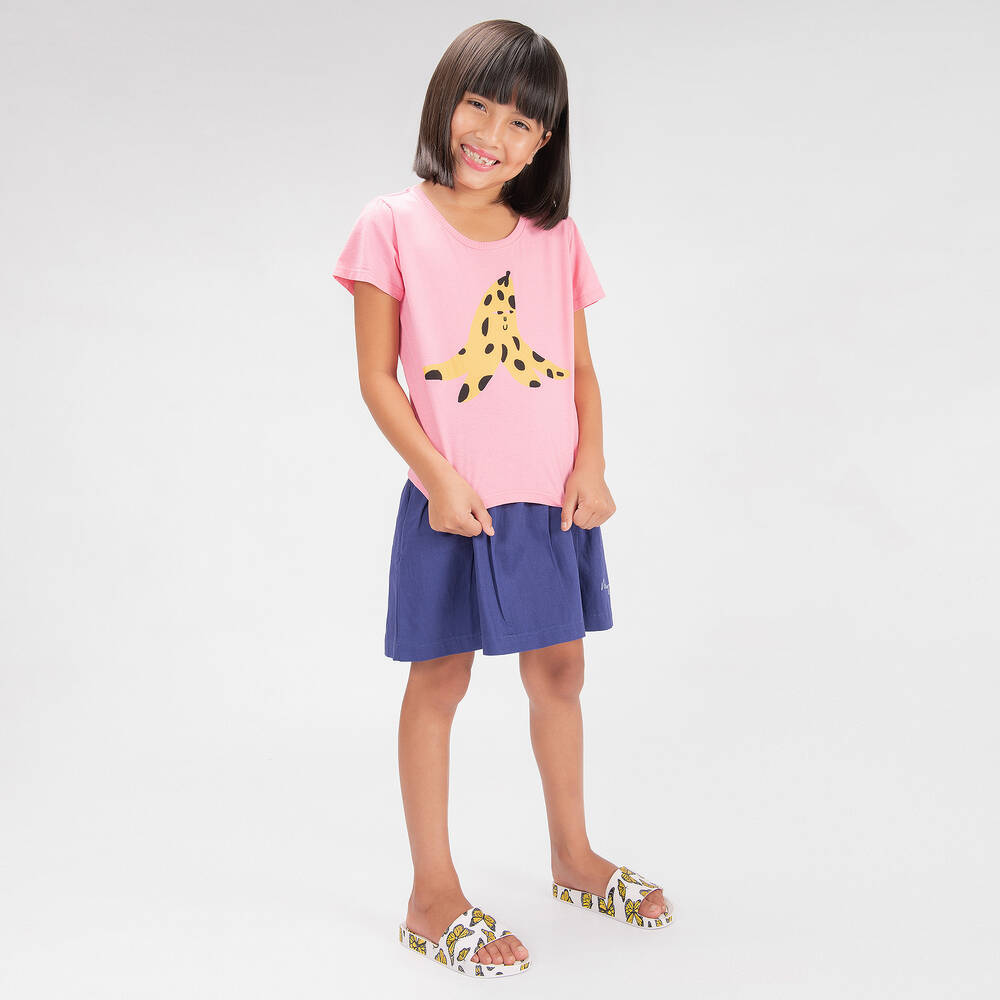 Mini Melissa-Белые шлепанцы с принтом в виде бабочек | Childrensalon Outlet